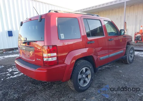 2008 Jeep Liberty Sport из США, поврежденный, VIN 1J8GN28KX8W224637